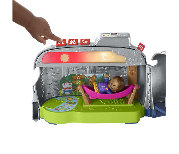 Fisher-Price Little People Edukacyjny Kamper Małego Odkrywcy - 1053098 - zdjęcie 5